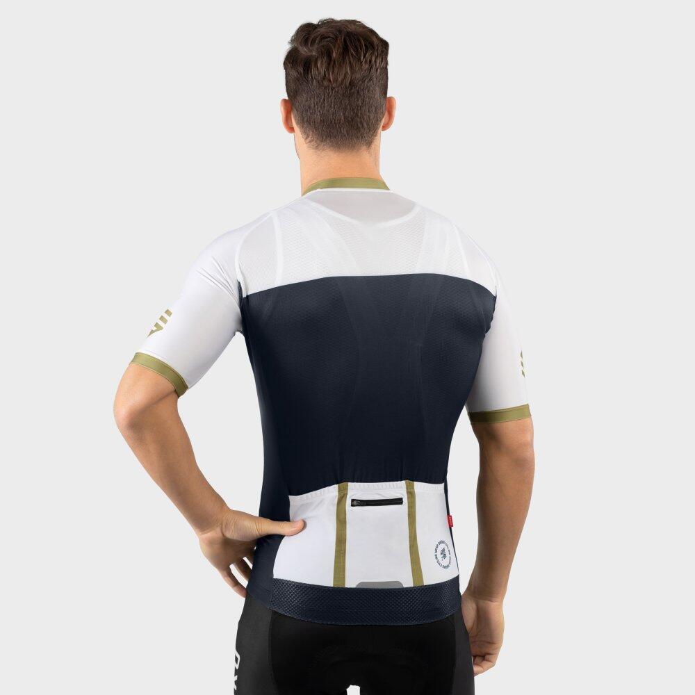 Maglia da ciclismo a maniche corte uomo M2 Superclass Blu Navy 3/7