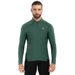 Veste vélo softshell homme Cyclisme J1 Ordino Vert Armée