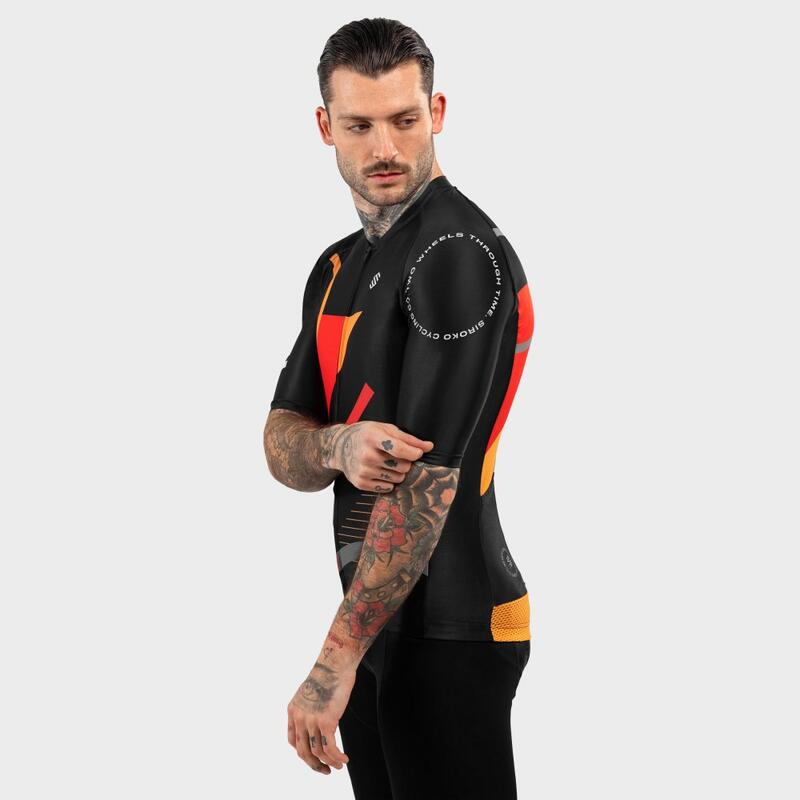 Pánský cyklistický dres s krátkým rukávem M2 Colorado Černá