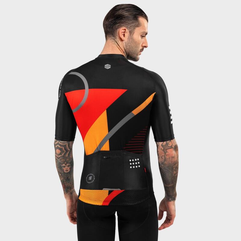 Pánský cyklistický dres s krátkým rukávem M2 Colorado Černá