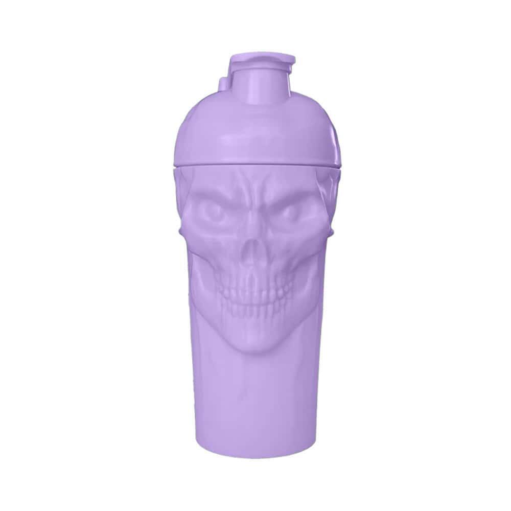JNX SPORTS Shakers & Waterflessen - De Vloek! Schedel Shaker (700ml) - Violet