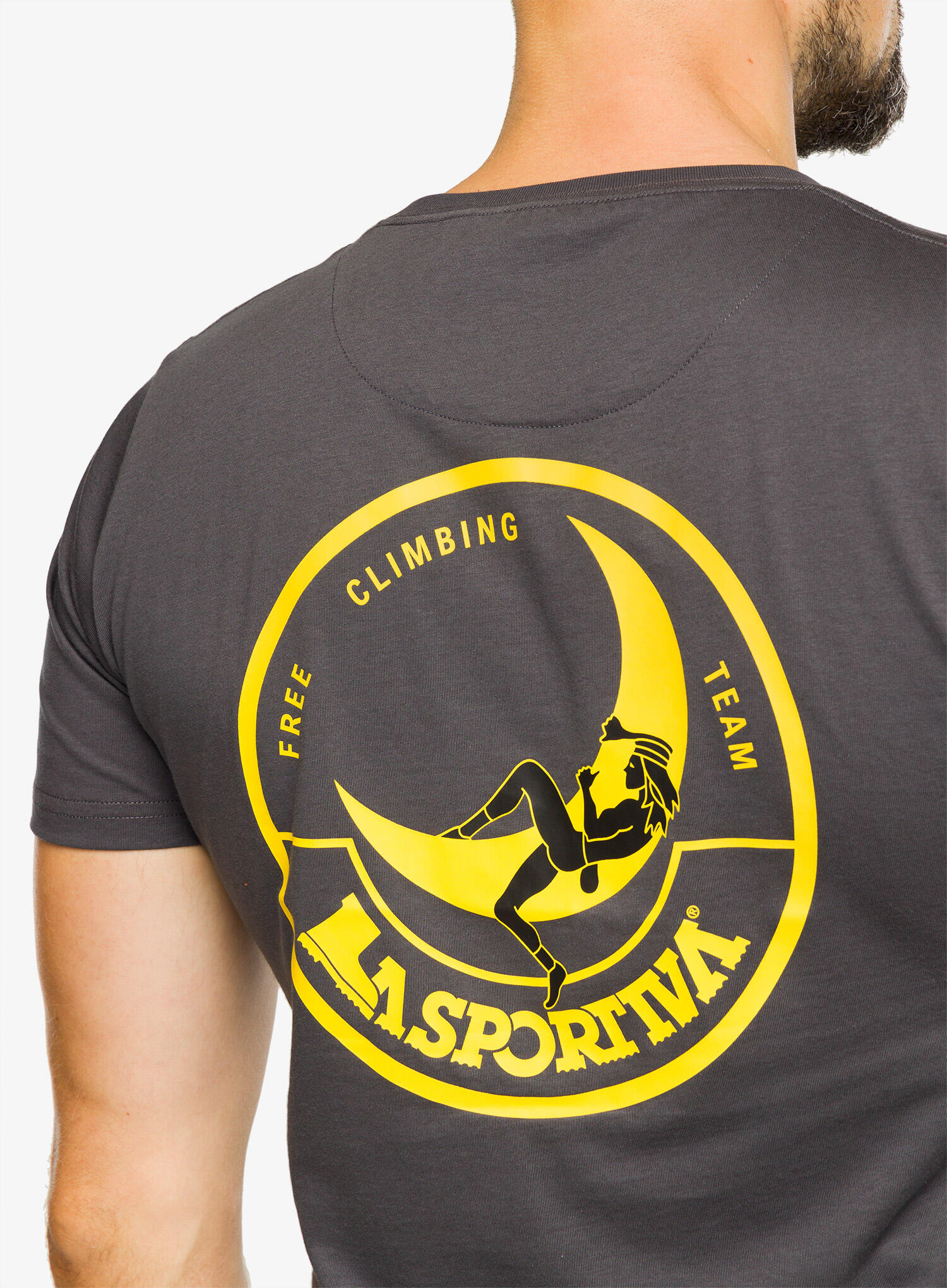 Koszulka z nadrukiem męska La Sportiva Climbing on the Moon T-Shirt 7/7