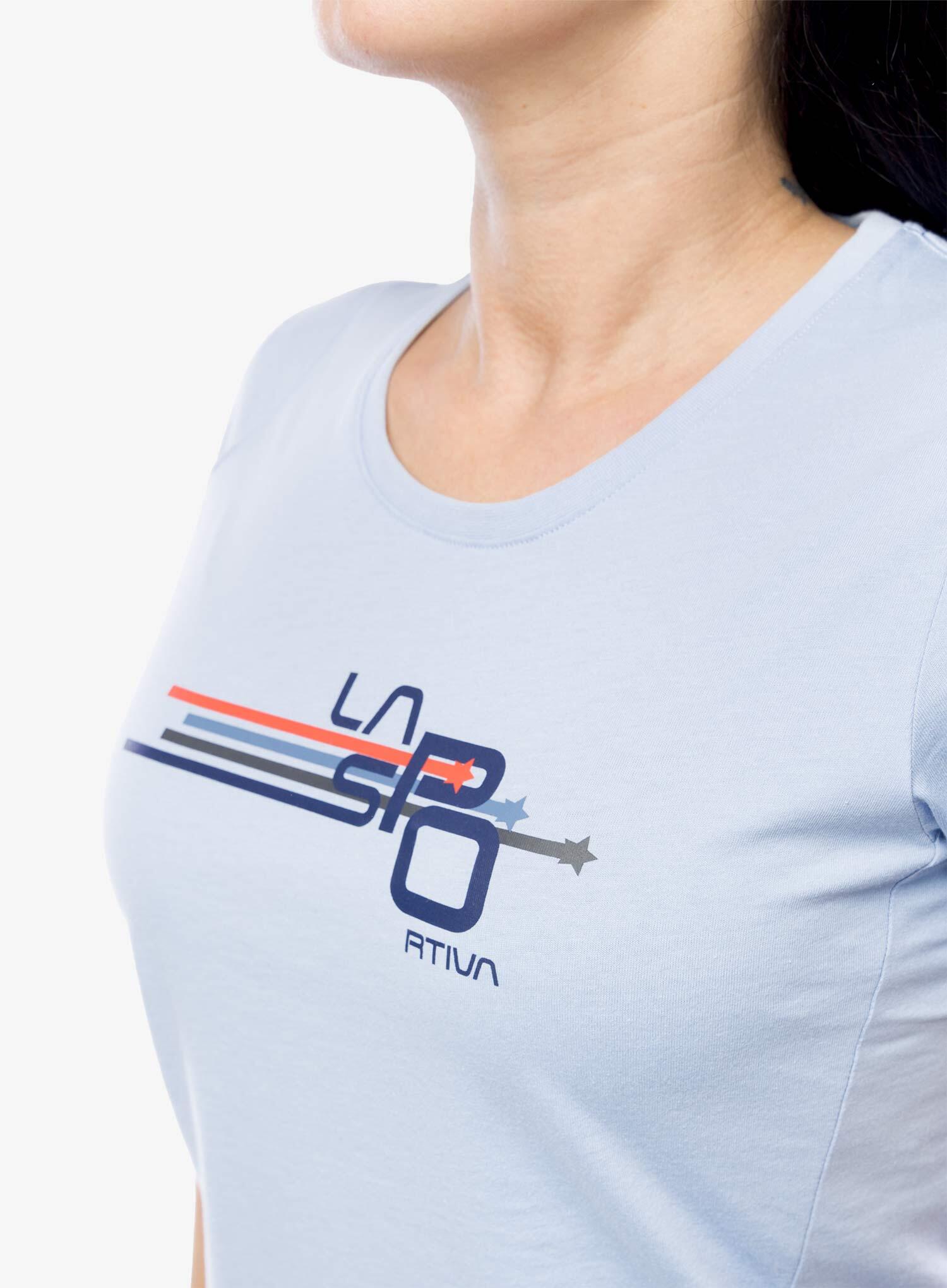 Koszulka bawełniana La Sportiva Stripe Cube T-Shirt 5/5