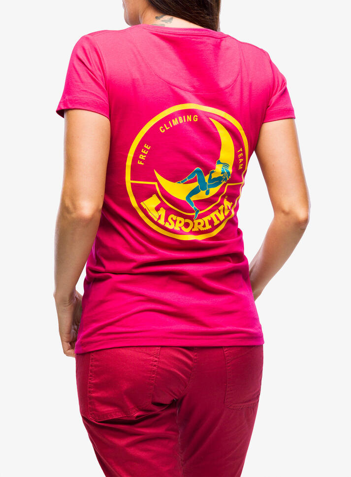 Koszulka bawełniana damska La Sportiva Climbing on the Moon T-Shirt