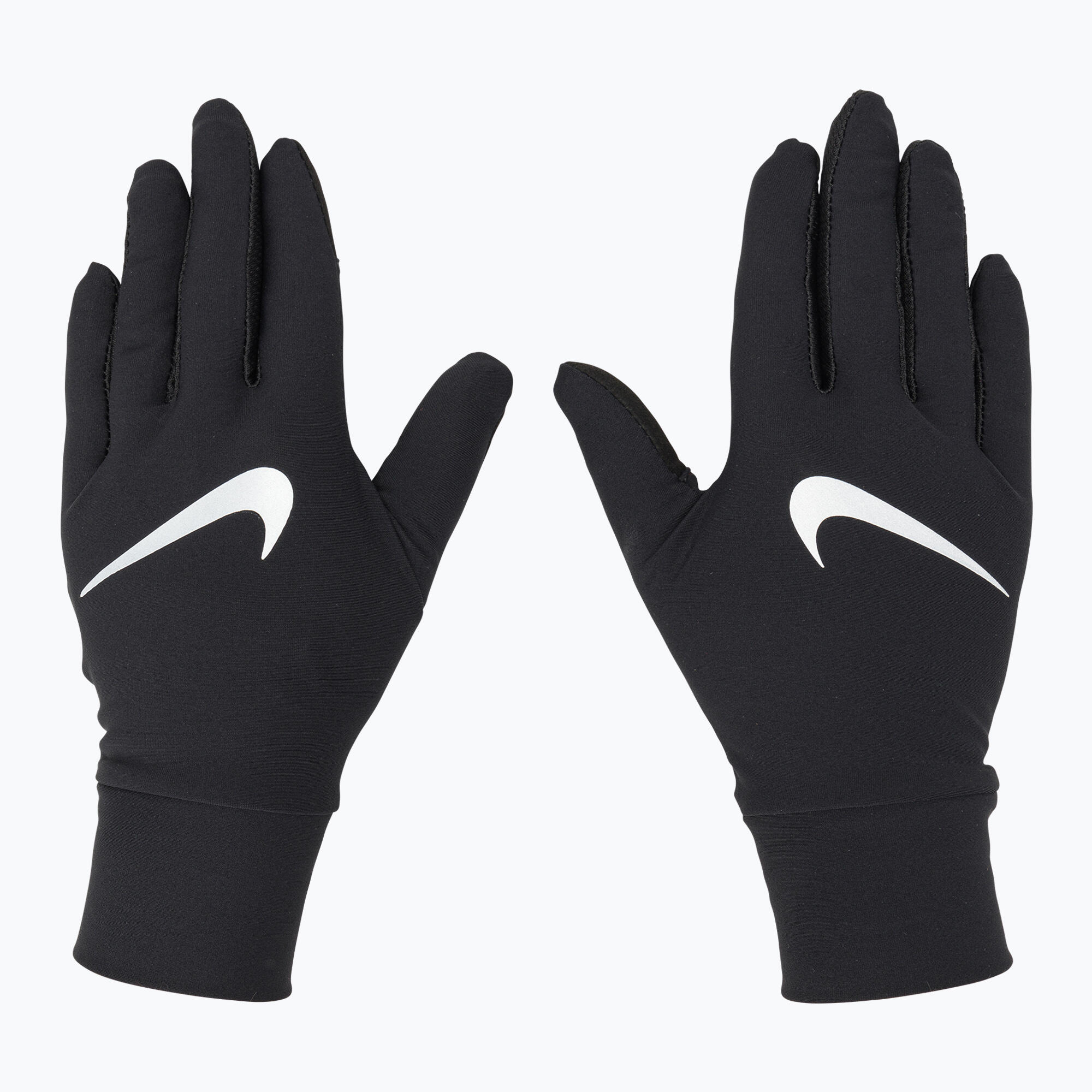 Donna Leggera Corsa Guanto Nike Tech Nero Argento 3/5