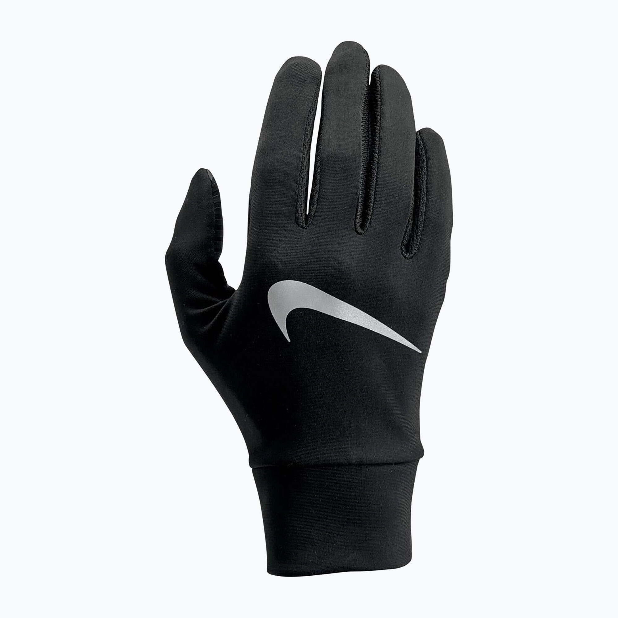 Donna Leggera Corsa Guanto Nike Tech Nero Argento 5/5