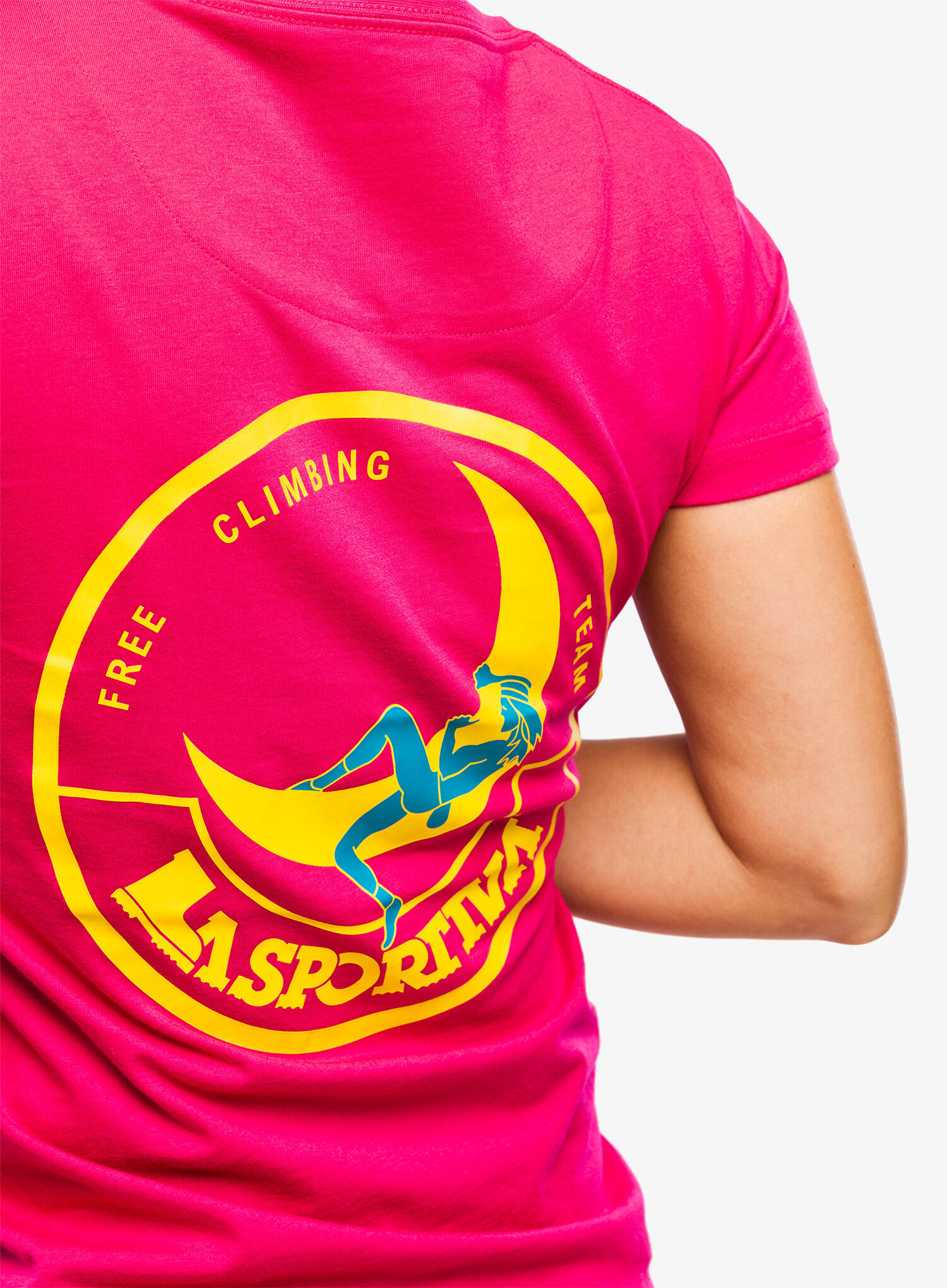 Koszulka bawełniana damska La Sportiva Climbing on the Moon T-Shirt 7/7