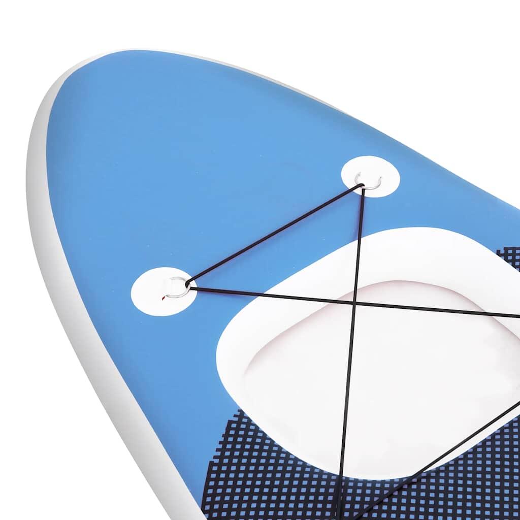 Set de tabla de paddle surf hinchable azul marino 360x81x10 cm 7/7