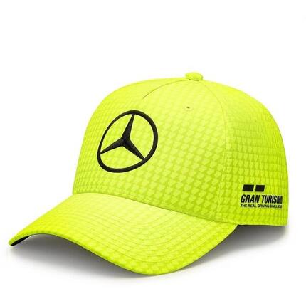Capuchon Mercedes Jr Map F1 Lh Col Driver Bb Cap, Jaune, Enfants