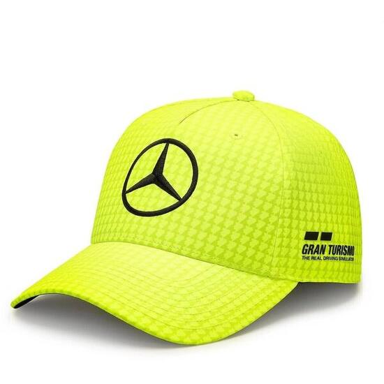 Capuchon Mercedes Jr Map F1 Lh Col Driver Bb Cap, Jaune, Enfants