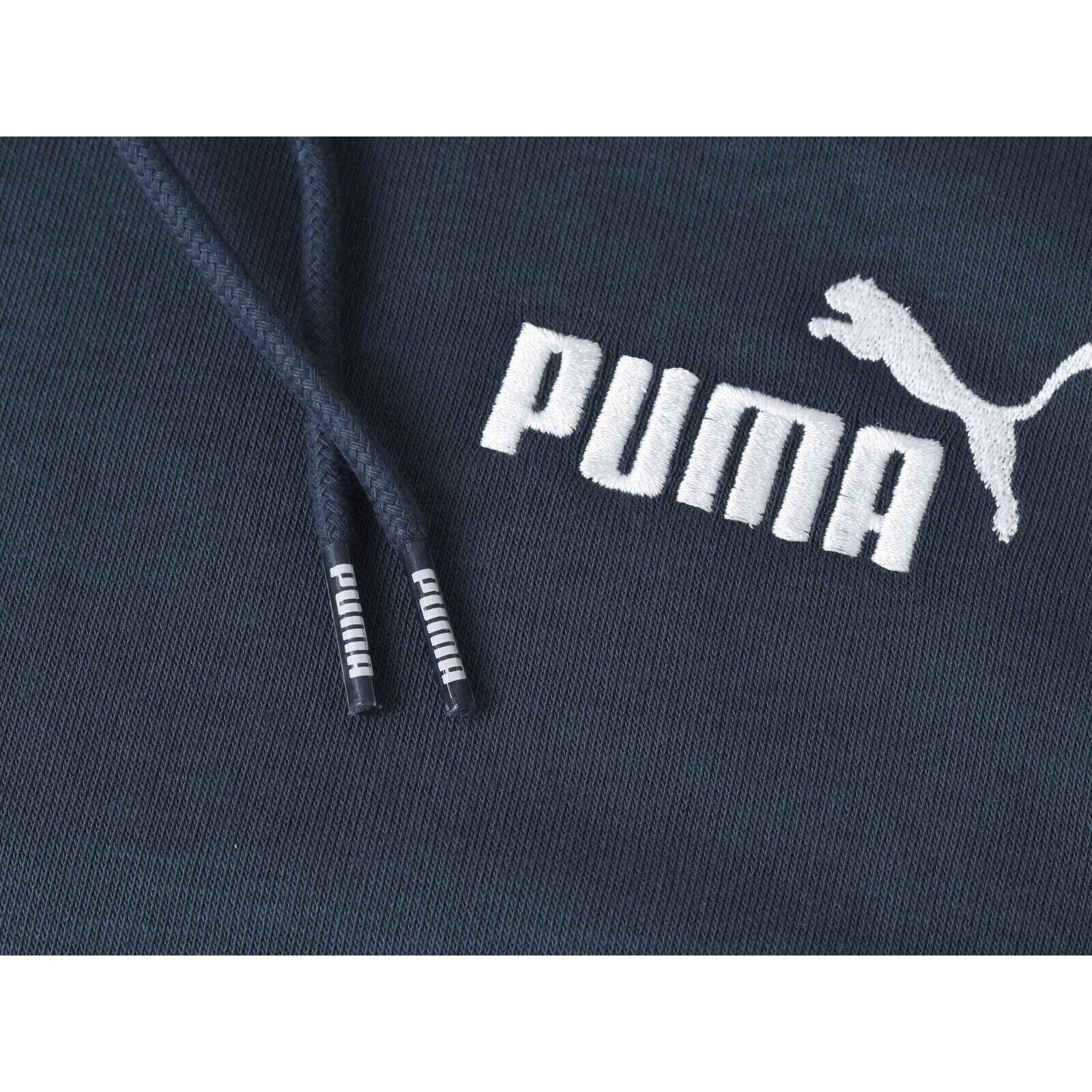 Capot Puma Men Ess Small Logo Hoody, Bleu, Hommes 5/5
