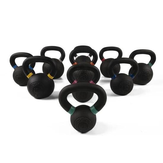 Kettlebell enduit de poudre 4 - 40 kg - 28 kg