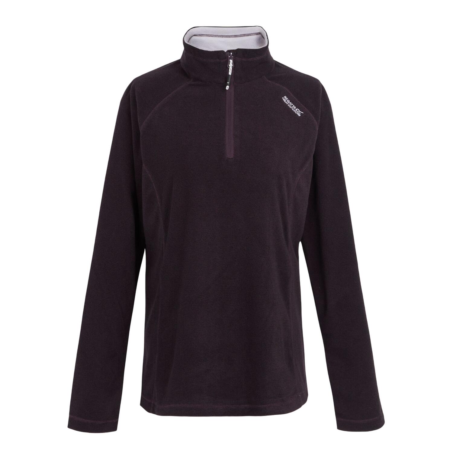 REGATTA Great Outdoors Felpa A Cerniera Corta In Pile Donna Regatta Montes Prugna