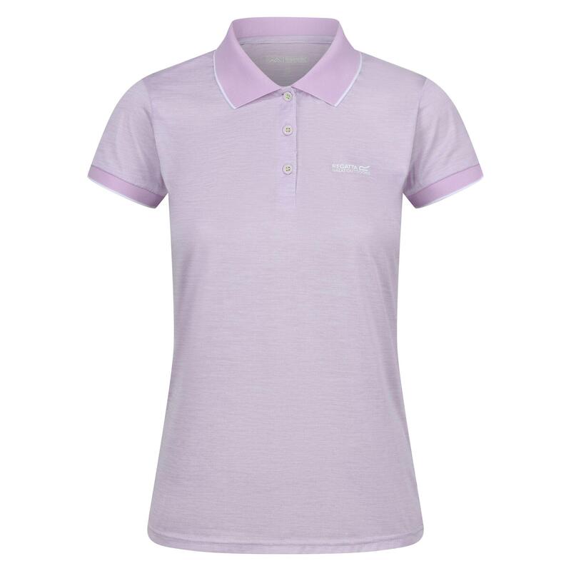 Polo Manches Courtes REMEX Femme (Lilas Pâle)