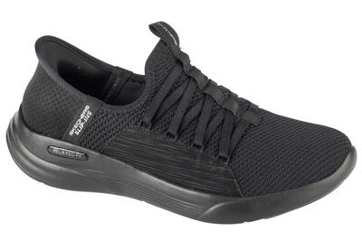Zapatillas mujer Skechers Slip Ins - Relaxed Fit Sport Negro