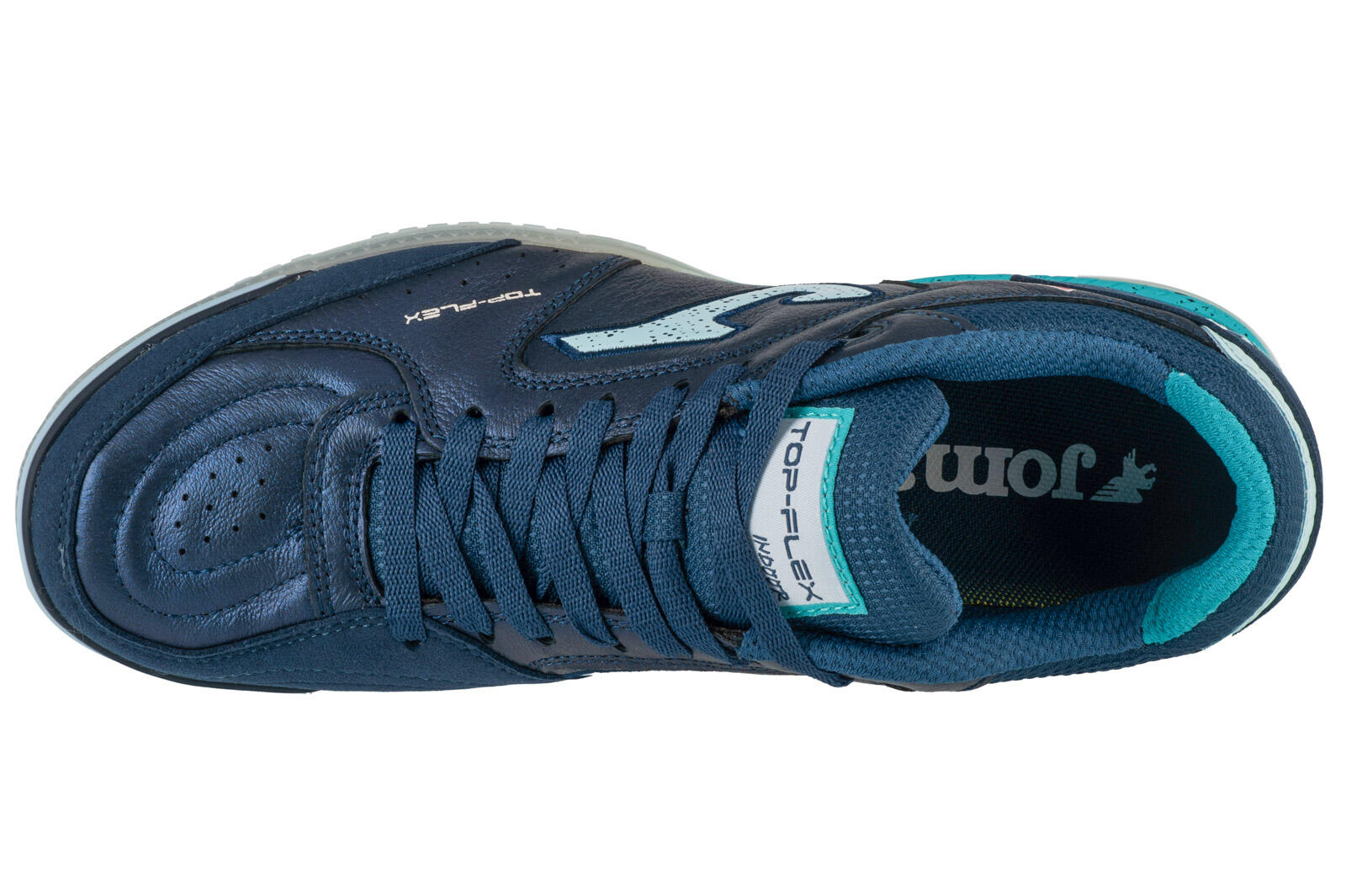 Joma Top Flex 2504 chuteiras futsal azul escuro 3/6