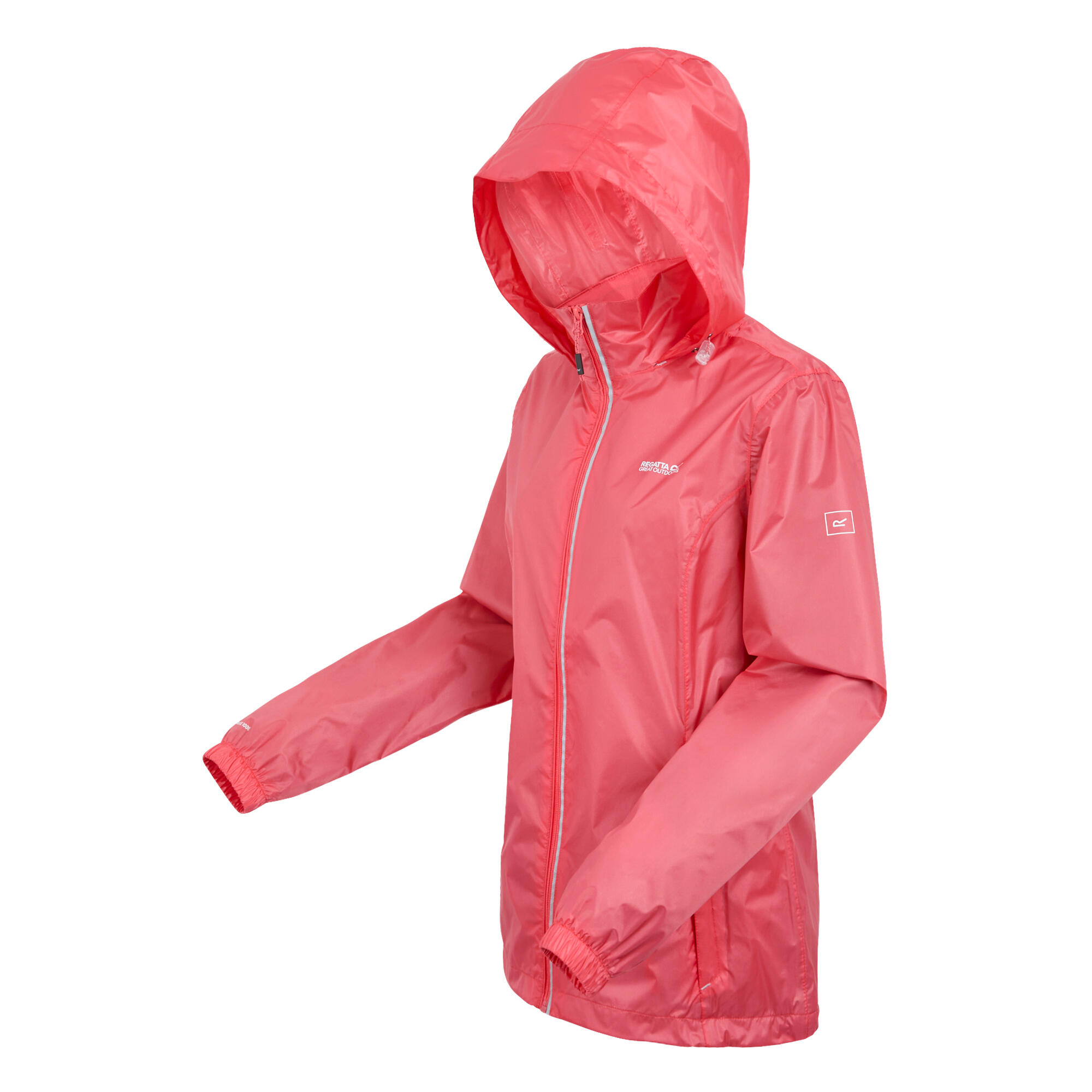 Womens/Ladies Corinne IV Waterproof Jacket (Peach Bloom) 3/4