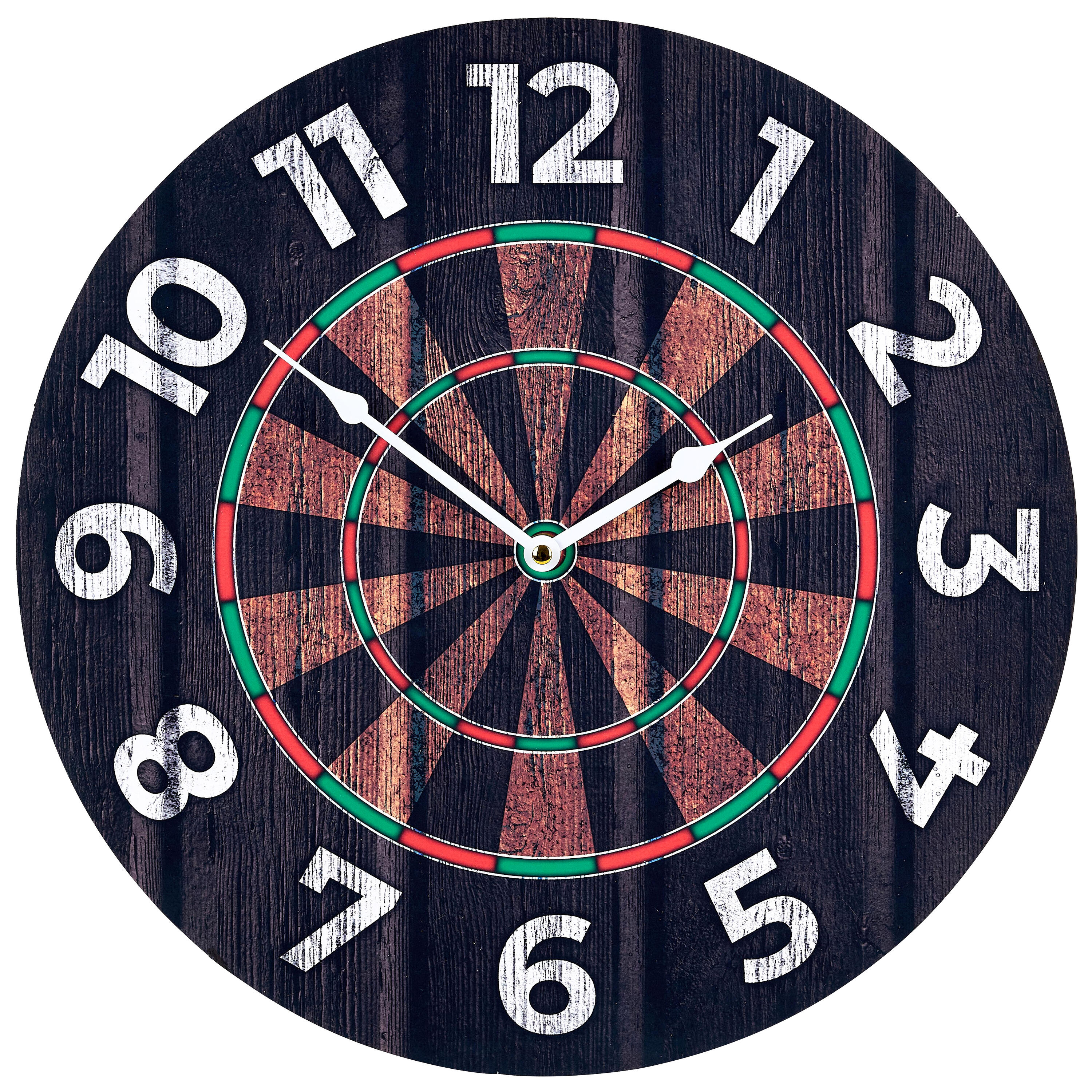 Quarz-Wanduhr Tischfußball Billard Unisex 4/4