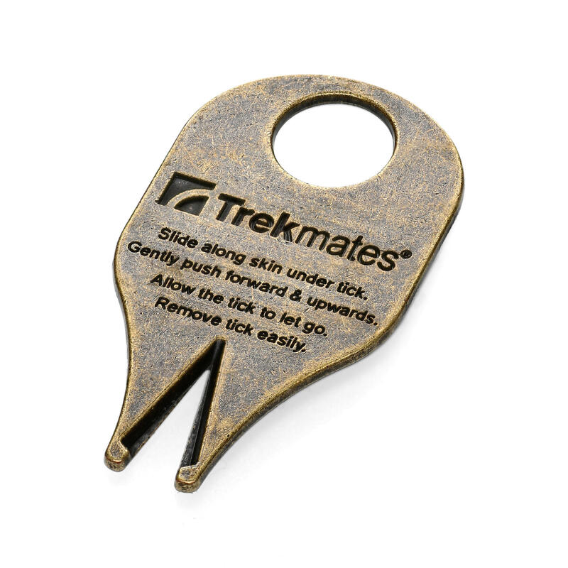 Przyrząd do usuwania kleszczy Trekmates Tick Remover - brass