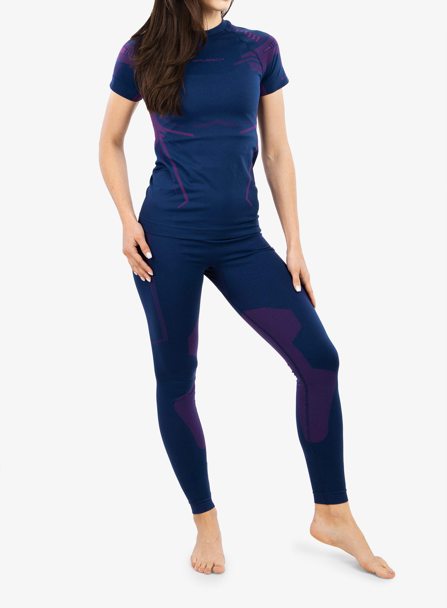 Legginsy termoaktywne Damskie Brubeck DRY 7/7
