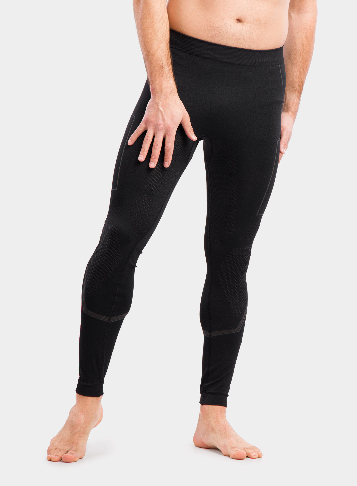 Legginsy termoaktywne męskie Brubeck Cooler 3/7