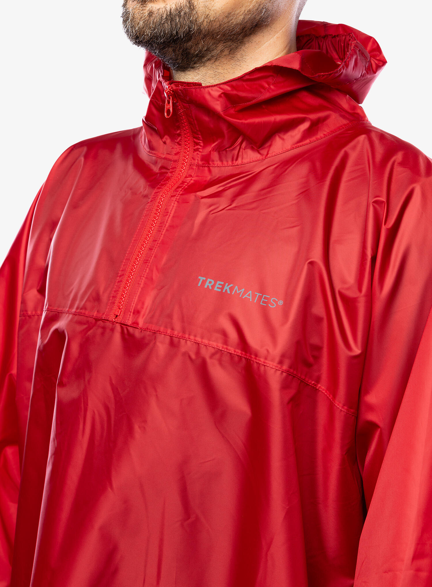 Trekmates - Herren Damen Deluxe Wasserdichter Wanderponcho 7/7