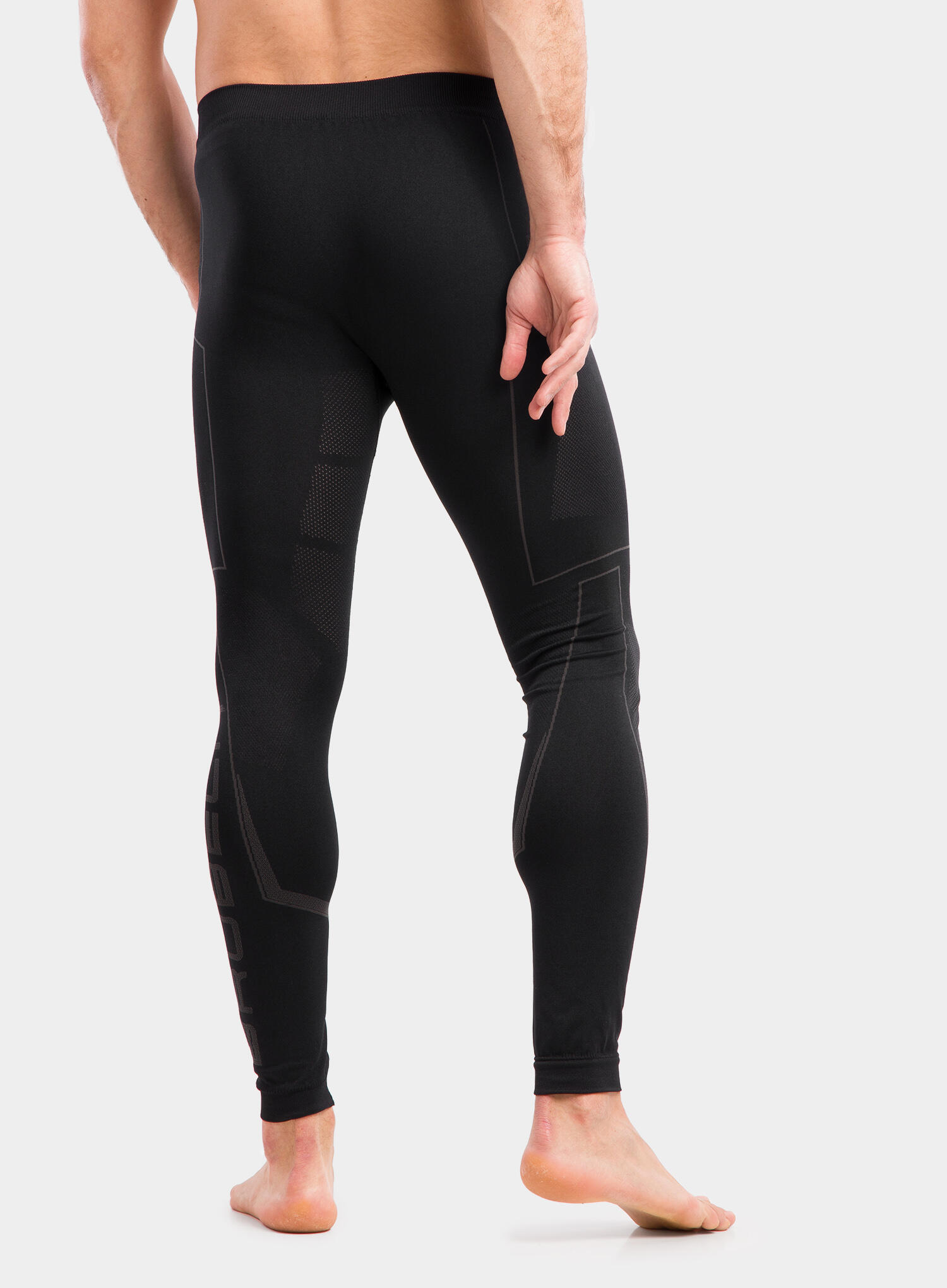 Legginsy termoaktywne męskie Brubeck Cooler 2/7