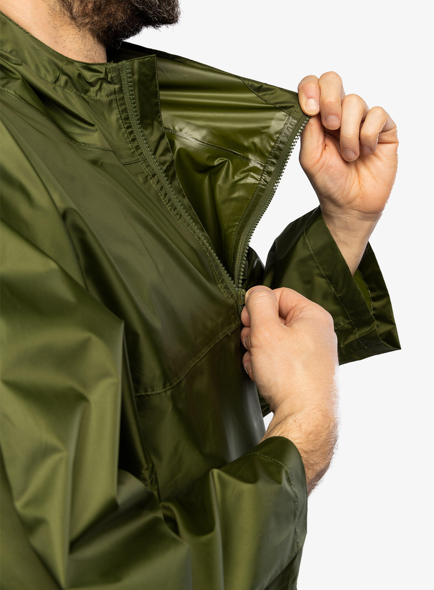 Trekmates - Poncho de senderismo impermeable deluxe para hombres y mujeres 5/7