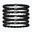 Gumičky do vlasů Flex Hair Tie, 6 ks