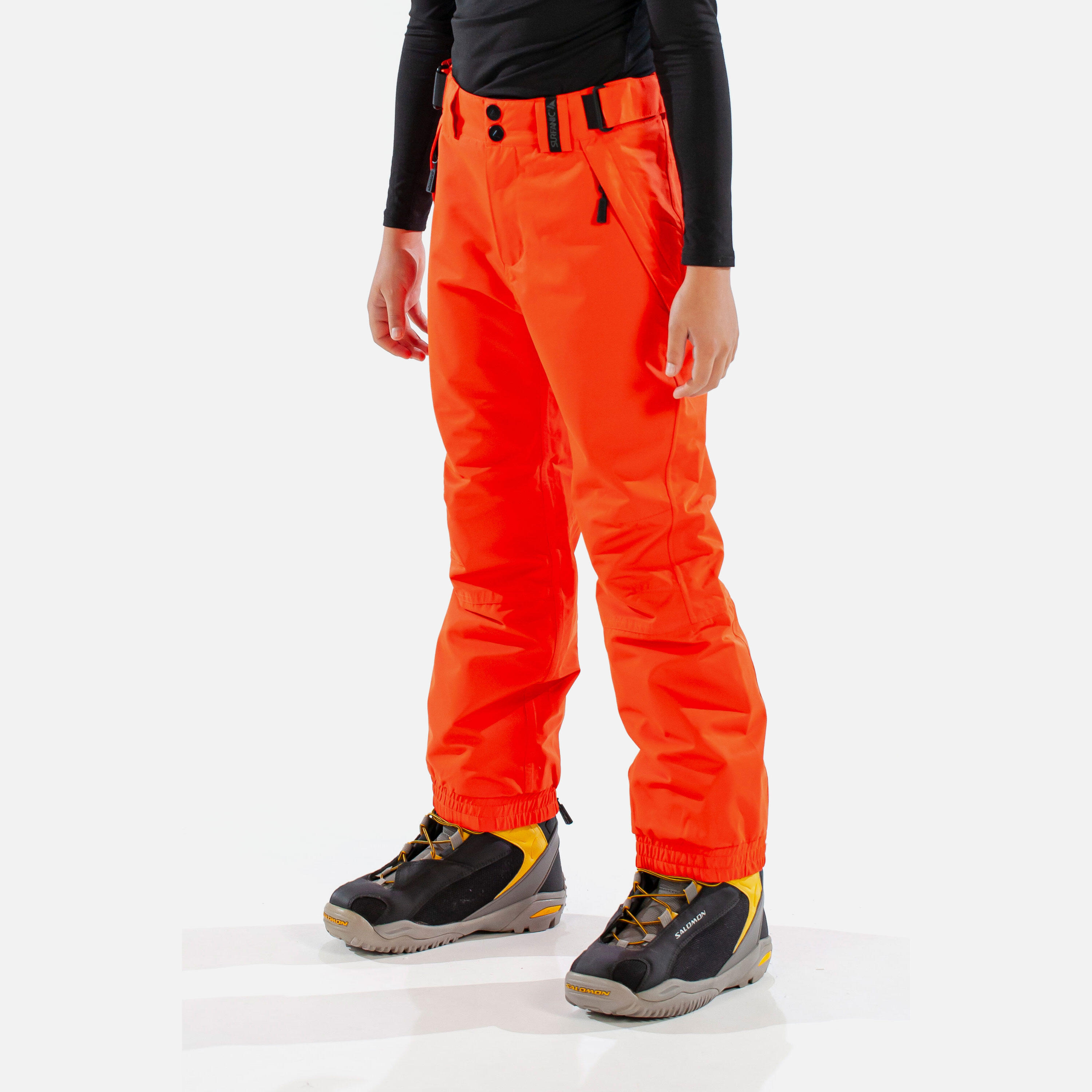 SURFANIC Global Boys Ski Pant Fiesta Orange