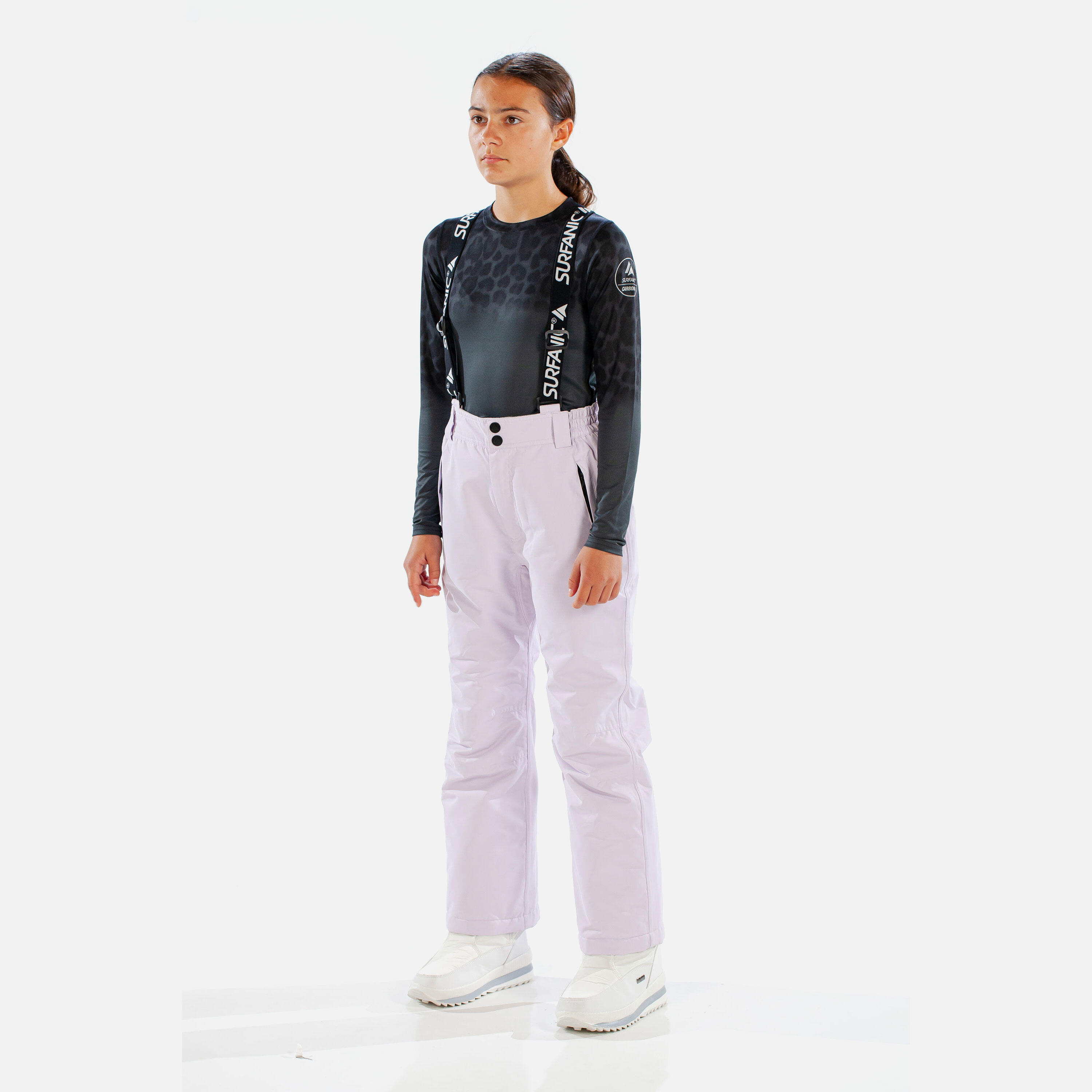Skippie Surftex Girls Ski Pant Ice Lilac 3/7