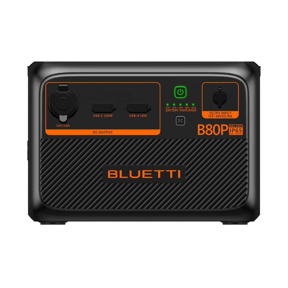 Akumulator BLUETTI B80/P IP65, 806 Wh, kompatybilny z AC60P/AC60P