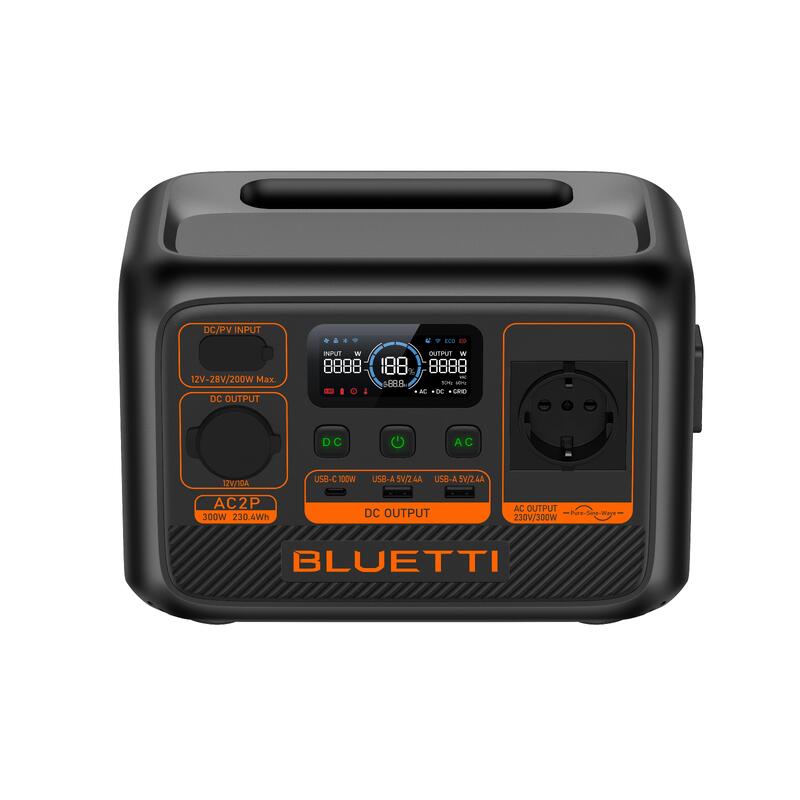 KIT Station électrique BLUETTI AC2P avec Panneau Solaire 200W