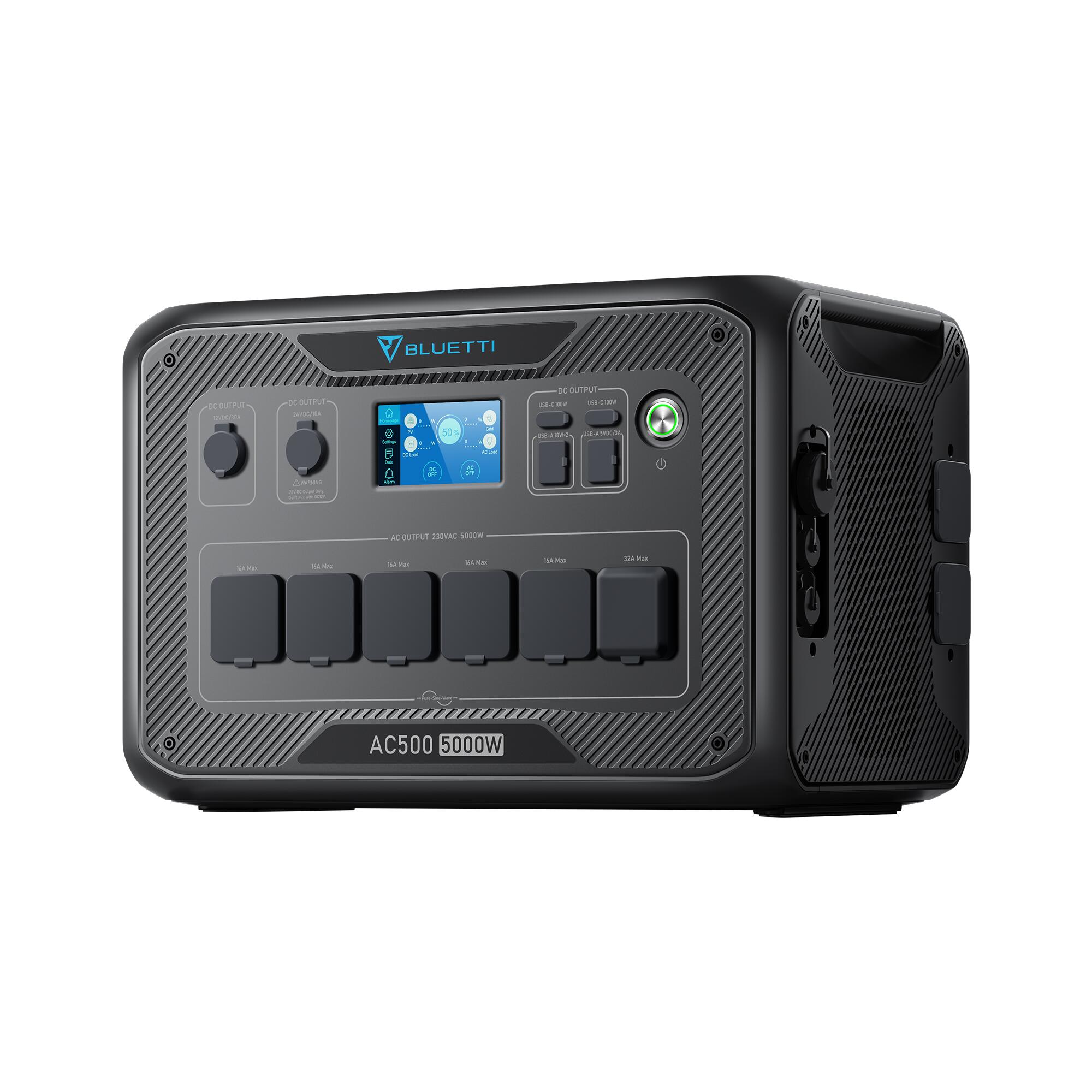 Powerstation BLUETTI AC500, 6x5000 W (Bevat geen batterij) 4/8