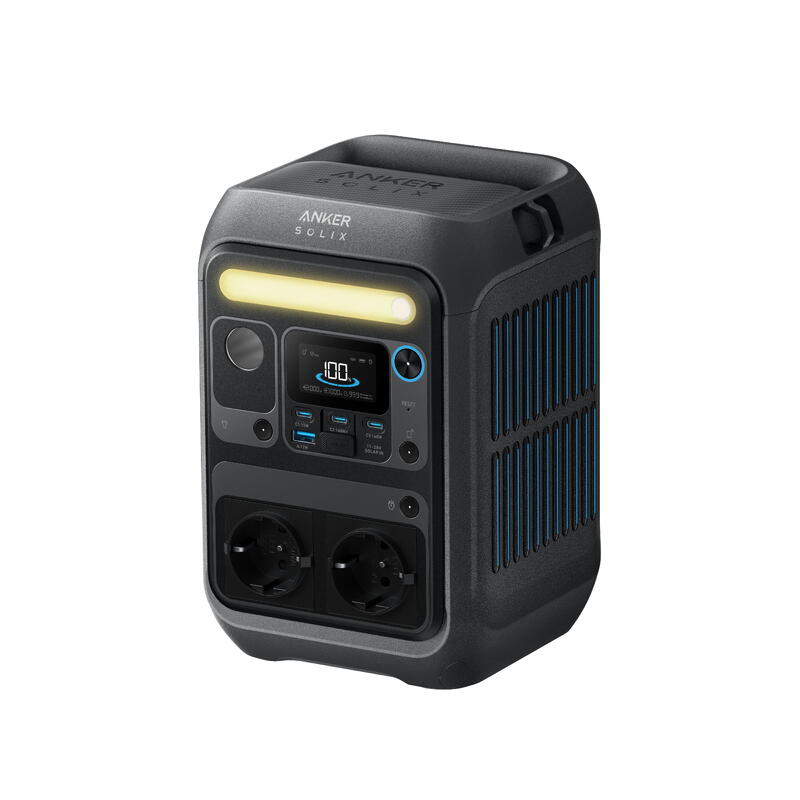 Kit Nabíjecí stanice Powerbanky Anker SOLIX C300X AC s Bifaciální panelem 100 W