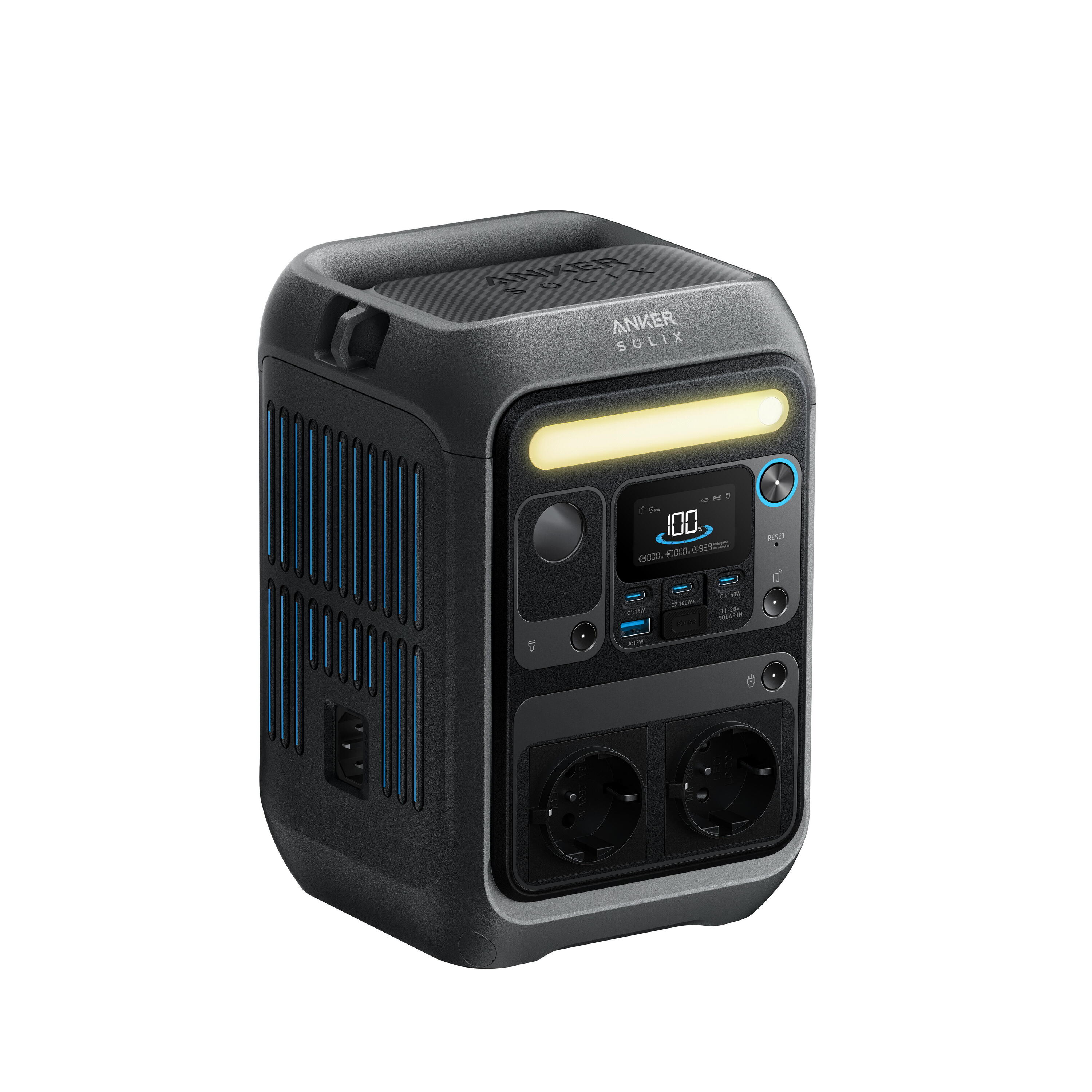 Powerstation Anker SOLIX C300X, met draagriem, Batterij 288 Wh, 300 W 5/8
