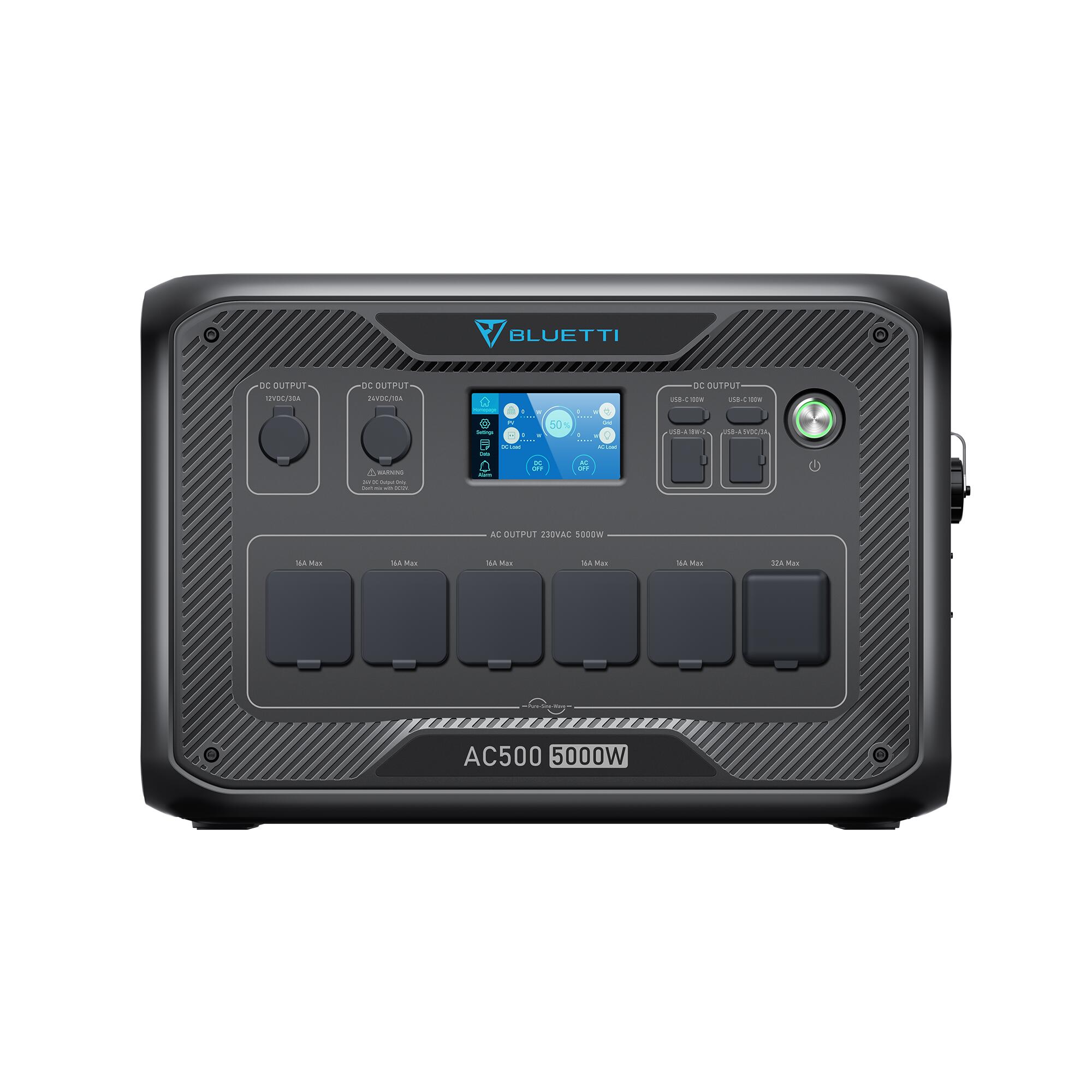 Powerstation BLUETTI AC500, 6x5000 W (Bevat geen batterij) 5/8