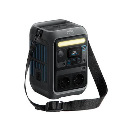 Powerstation Anker SOLIX C300X, mit Tragegurt, Batterie 288 Wh, 300 W (0% MwSt)