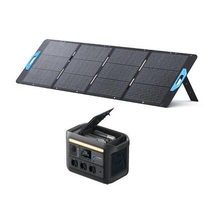 Kit Powerstation Anker SOLIX C800X mit Solarpanel 200 W (0% MwSt)