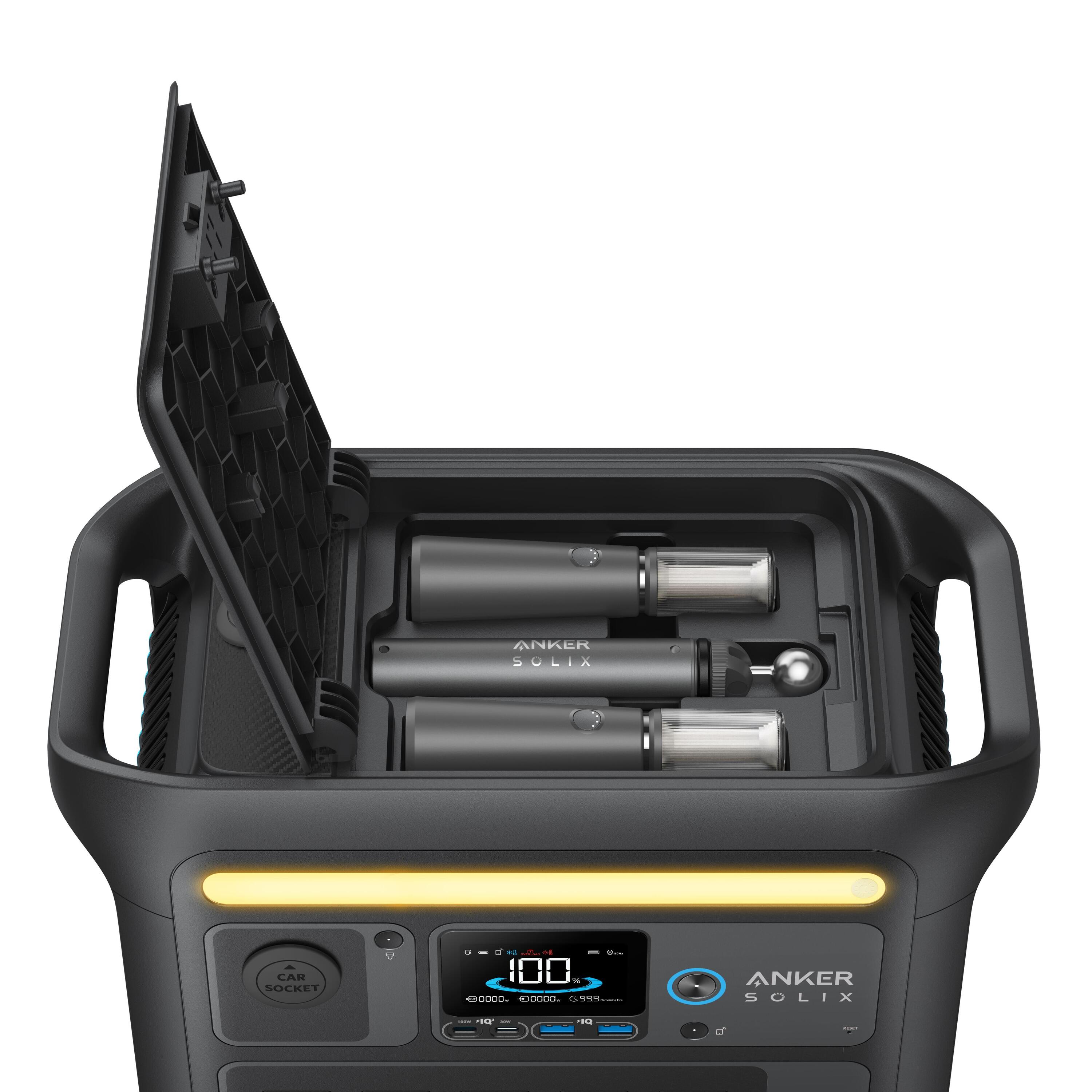 Powerstation Anker SOLIX C800X (C800 Plus), Batterij 768 Wh, 1200 W 2/7