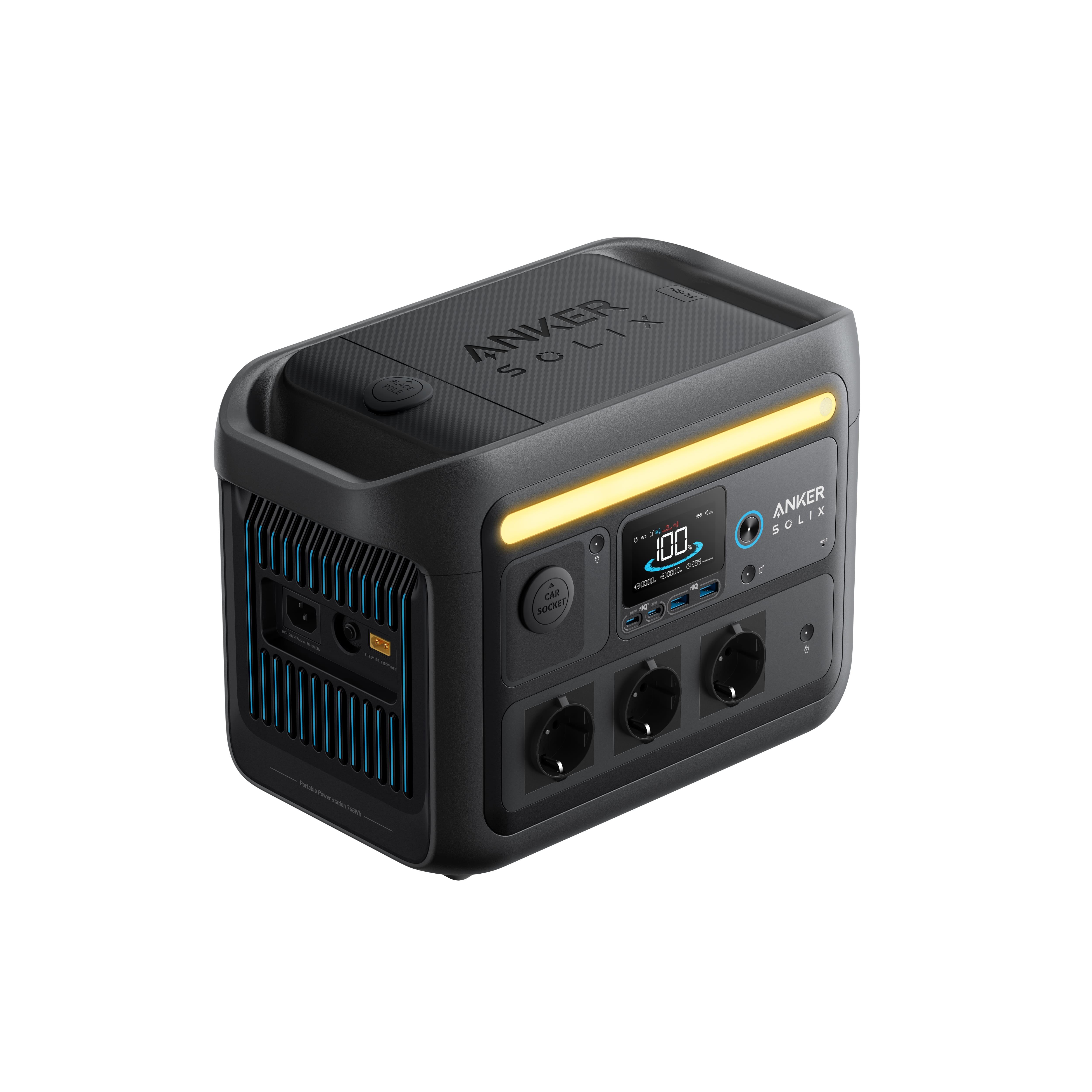 Powerstation Anker SOLIX C800X (C800 Plus), Batterij 768 Wh, 1200