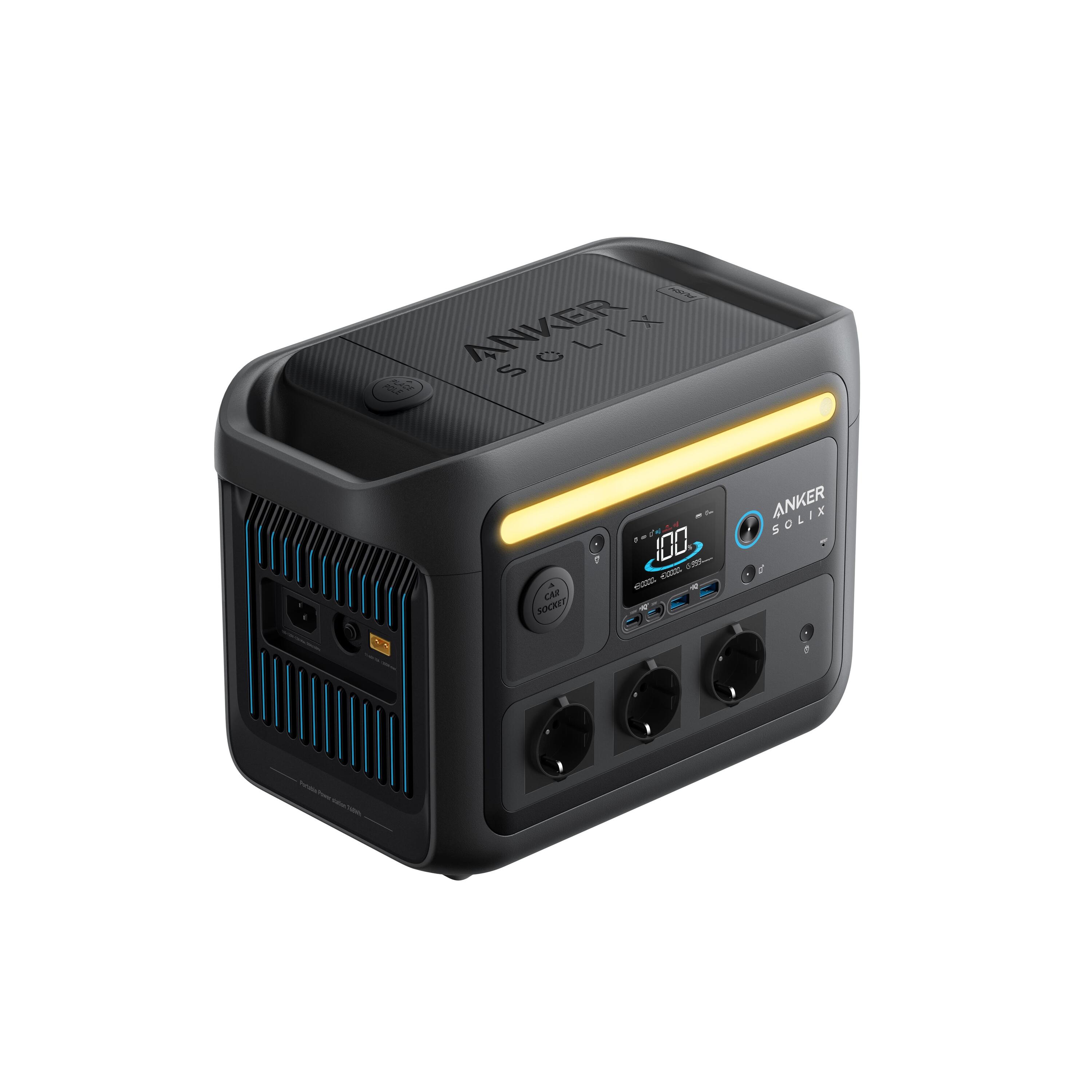 Powerstation Anker SOLIX C800X (C800 Plus), Batterij 768 Wh, 1200 W 4/7
