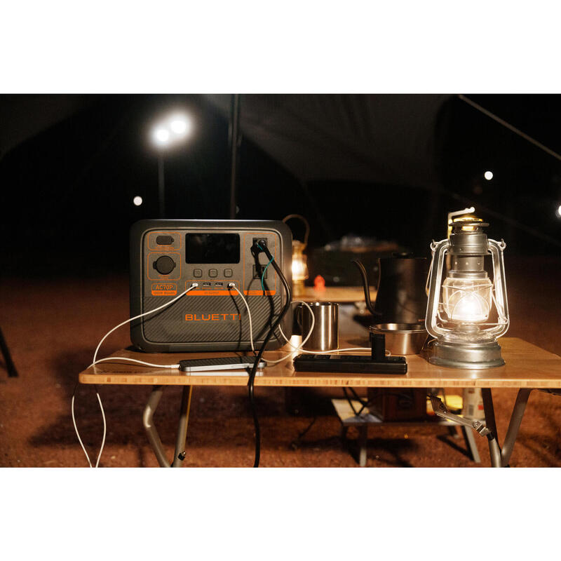 Set Powerbanka BLUETTI AC70P + 60W Solární Panel