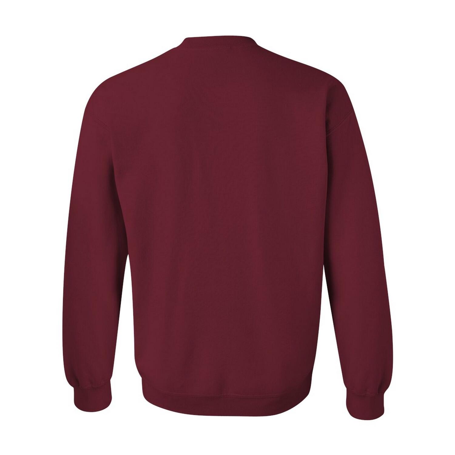 Felpa Girocollo Adulto Unisex Gildan Granato 2/3