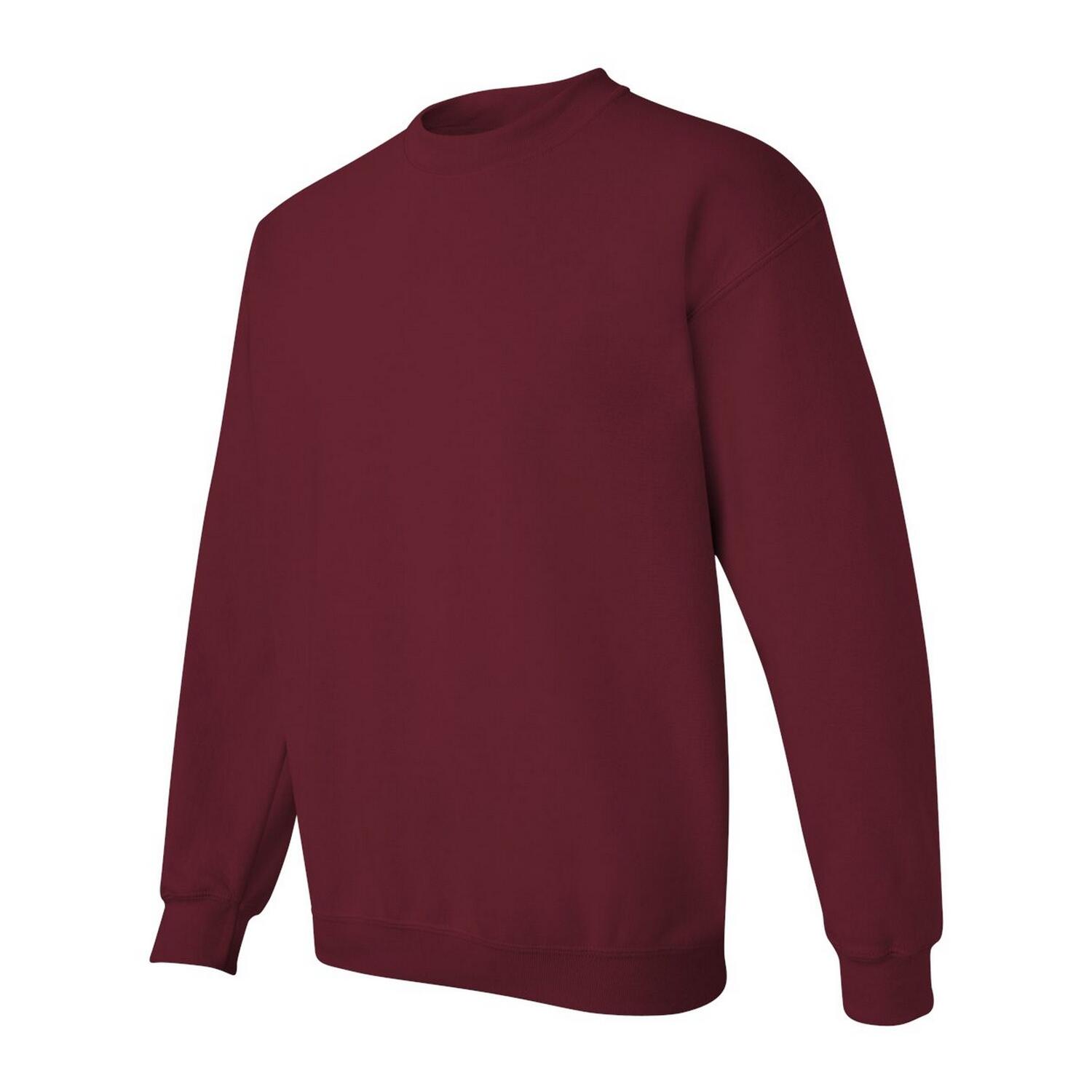 Felpa Girocollo Adulto Unisex Gildan Granato 3/3
