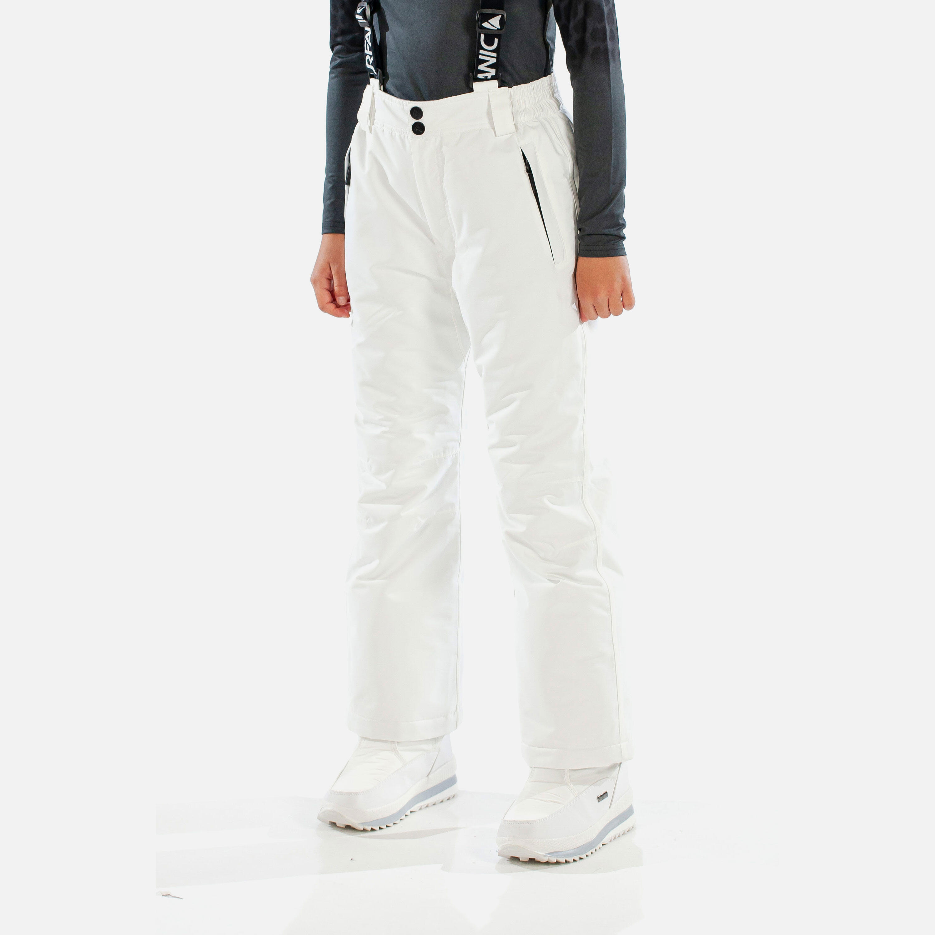 SURFANIC Skippie Surftex Girls Ski Pant Optic White