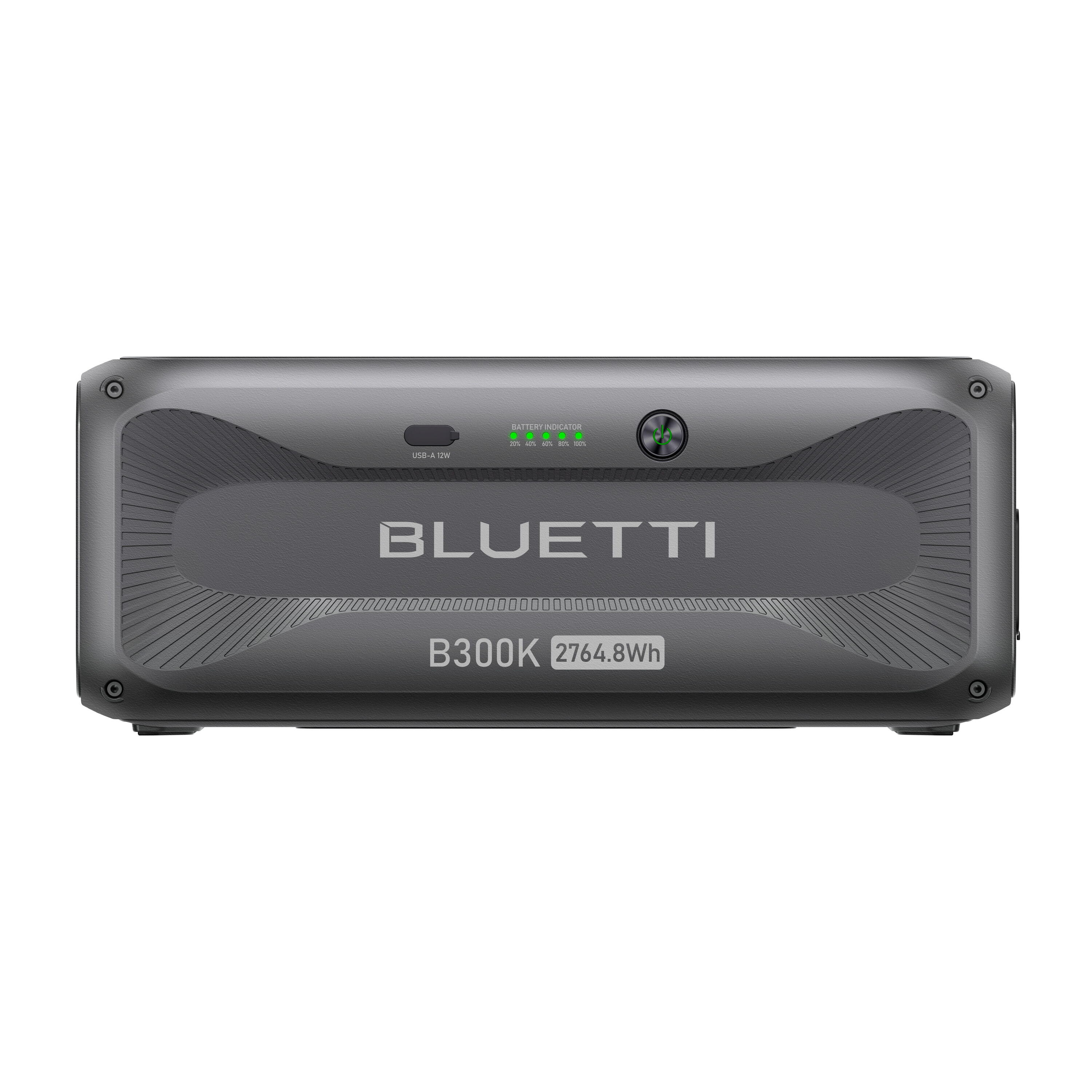 BLUETTI Batería de extensión BLUETTI B300K, 2764.8Wh, compatible con AC300/AC500/AC200PL