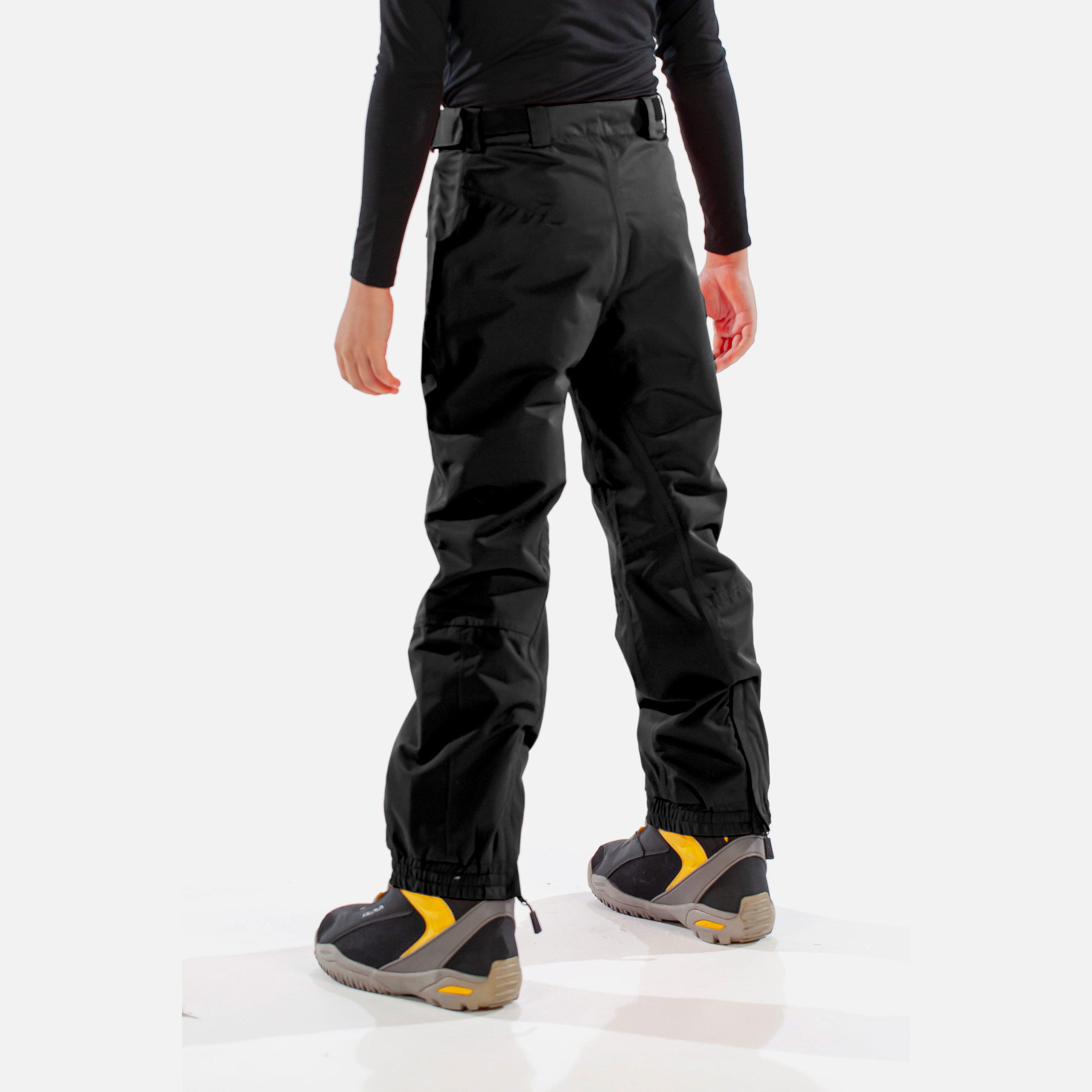 Global Boys Ski Pant Black 3/4