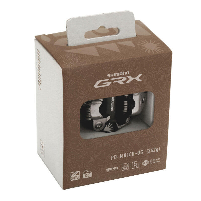 Pédales Shimano GRX PD-M8100-UG