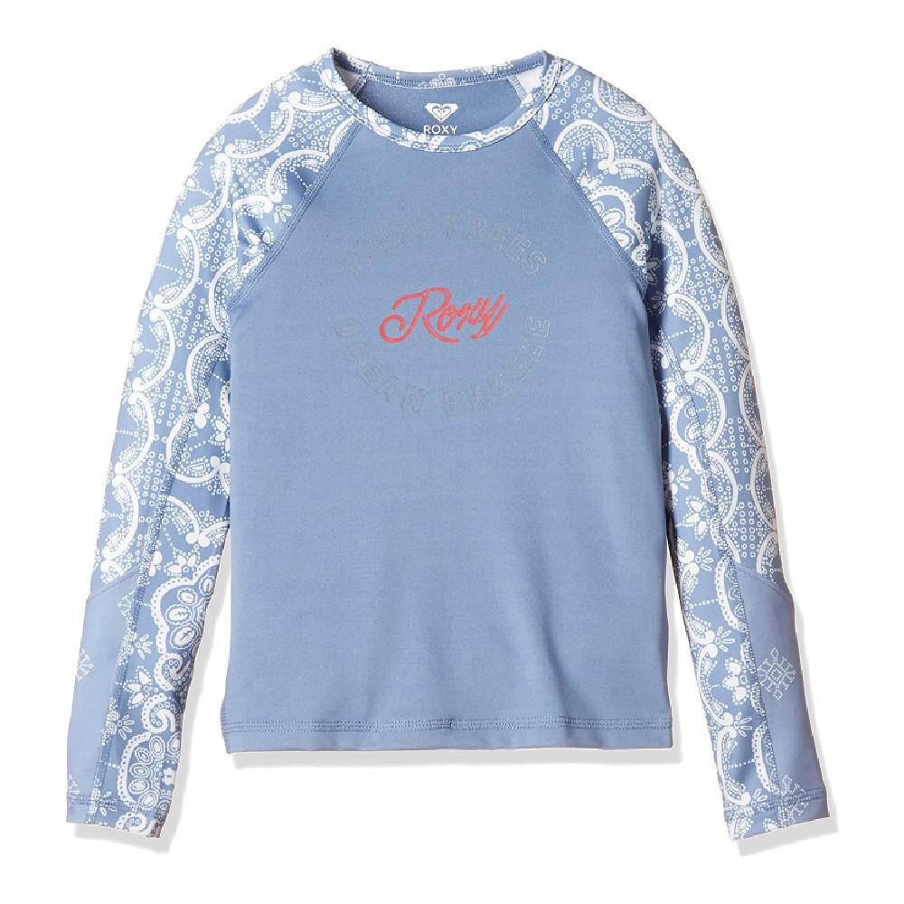 T-shirt protegida por UV das crianças Roxy Jr Aloha LS 140